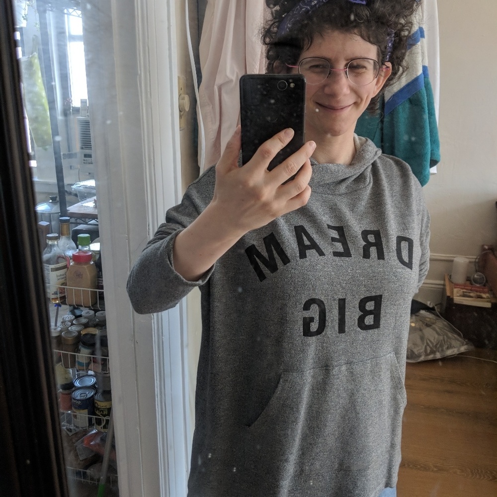 Closet clear out price 1 day only! Sundry Dream Big Hoodie - Picture 5 of 8